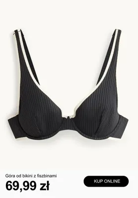 Góra od bikini z fiszbinami promocja w C&A