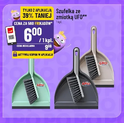 Szufelka ze zmiotką UFO promocja w POLOmarket