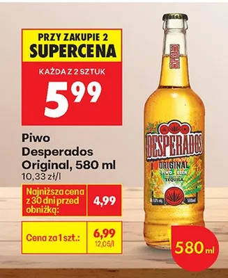 Piwo Original promocja w Biedronka