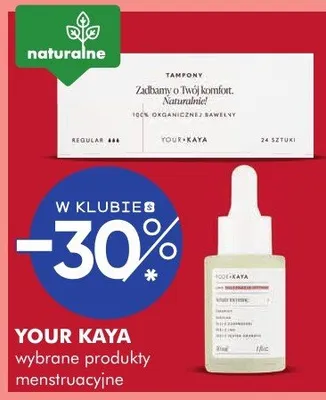 Wybrane produkty menstruacyjne promocja w Super-Pharm