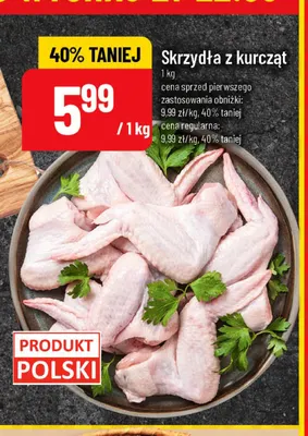 Skrzydła z kurcząt promocja w POLOmarket