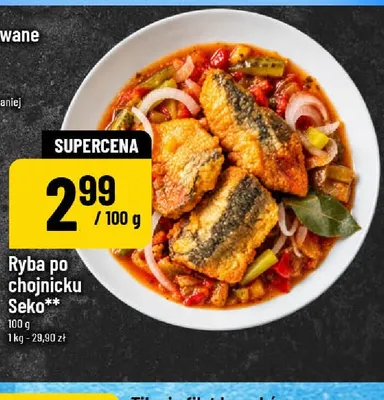 Ryba po chojnicku Seko promocja w POLOmarket