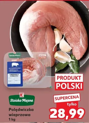 Polędwiczka wieprzowa Stoisko Mięsne promocja w Kaufland