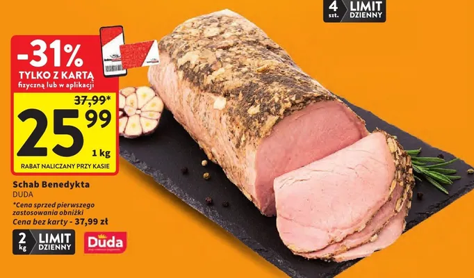 Schab Benedykta promocja w Intermarche
