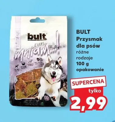 Przysmak dla psów Bult promocja w Kaufland