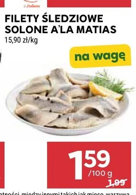 Filety śledziowe solone a'la Matias promocja w Stokrotka