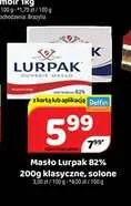 Masło Lurpak solone 82% promocja w Delfin