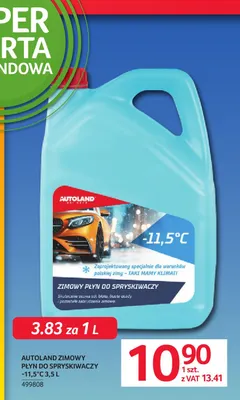 Zimowy płyn do spryskiwaczy -11,5°C Autoland promocja w Selgros
