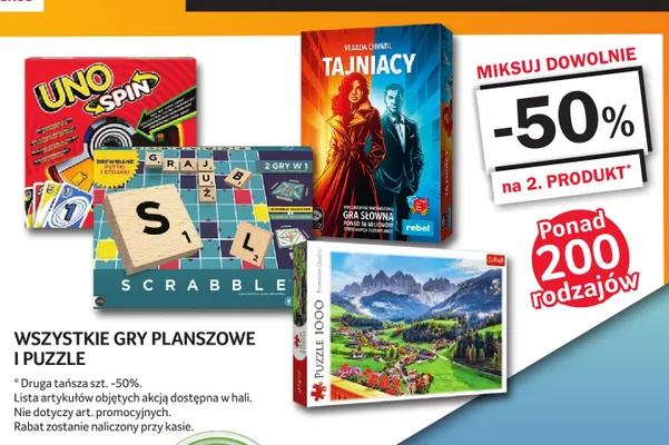 Gra planszowa Uno Spin promocja w Selgros