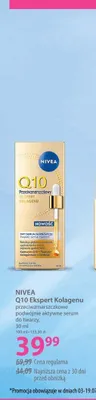Serum do twarzy Nivea Q10 Ekspert Kolagenu podwójnie aktywne promocja w Hebe