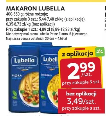 Makaron różne rodzaje promocja w Stokrotka