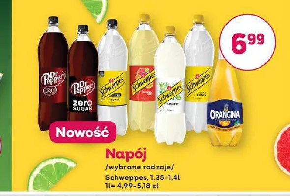Napój gazowany Schweppes Citrus Mix promocja w Bliski