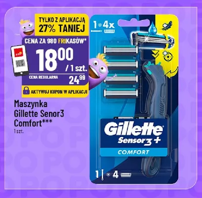 Maszynka do golenia Gillette Sensor3 Comfort promocja w POLOmarket