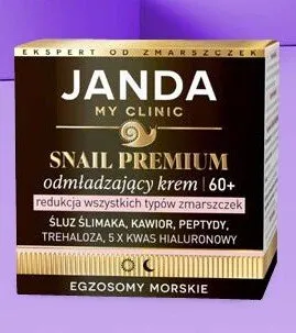 Krem do twarzy Janda My Clinic Snail Premium 60+ promocja w Hebe