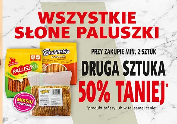 Słone paluszki promocja w Prim Market