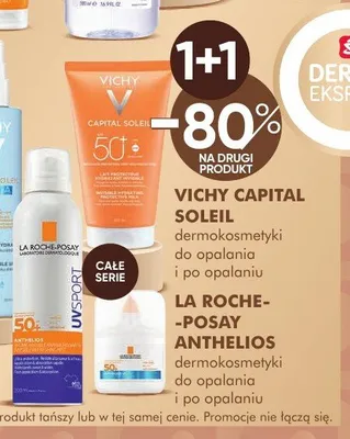 Dermokosmetyki do opalania i po opalaniu VICHY CAPITAL SOLEIL promocja w Super-Pharm