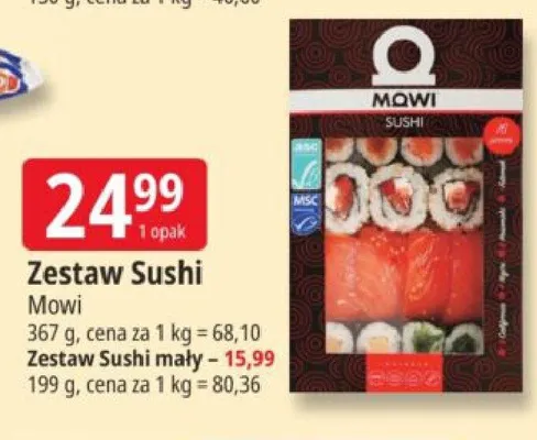 Zestaw Sushi promocja w Leclerc