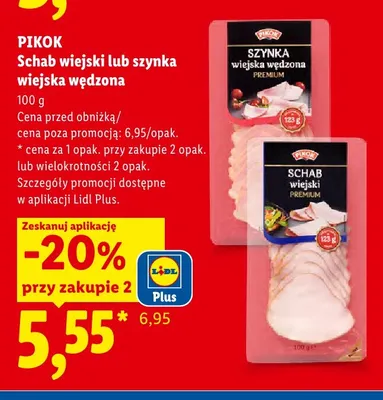 Schab wiejski Pikok Premium promocja w Lidl
