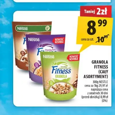 Granola Fitness Nestlé promocja w Arhelan