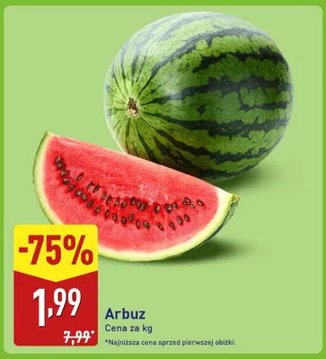 Arbuz promocja w Aldi