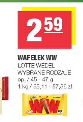 Wafelek WW promocja w SPAR