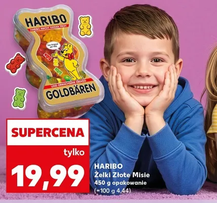 Żelki Złote Misie HARIBO promocja w Kaufland
