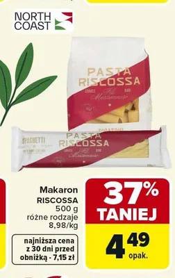 Makaron RISCOSSA promocja w Carrefour