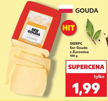 Ser Gouda z żuromina promocja w Kaufland