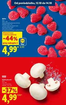 Maliny promocja w Lidl