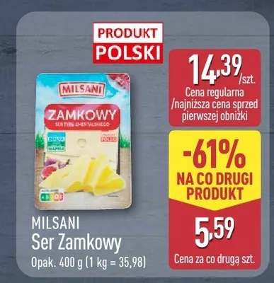Ser Zamkowy promocja w Aldi