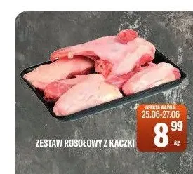 Zestaw rosołowy z kaczki promocja w Tomi Markt