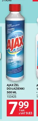 Żel do łazienki Ajax promocja w Selgros
