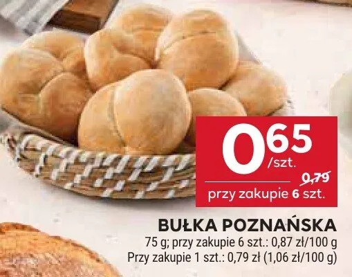 Bułka poznańska promocja w Stokrotka