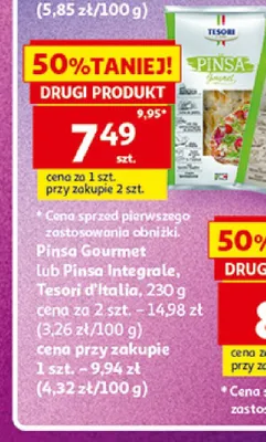 Pinsa Gourmet Tesori d'Italia promocja w Auchan