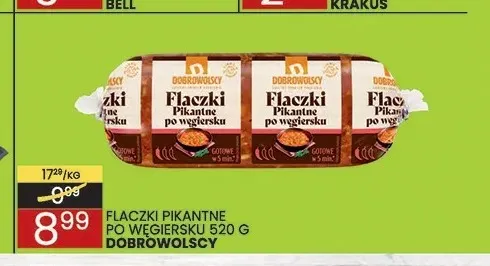 Flaczki pikantne po węgiersku Dobrowolscy promocja w Wafelek