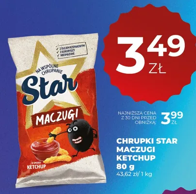 Chrupki maczugi fromage Star promocja w Duży Ben
