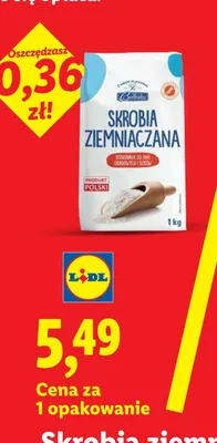 Skrobia ziemniaczana promocja w Lidl