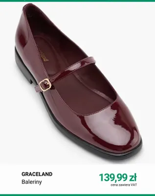 Baleriny Graceland promocja w Deichmann