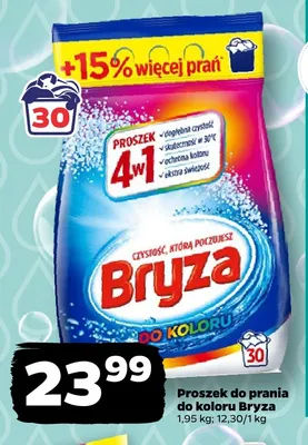 Proszek do prania do koloru Bryza promocja w Netto