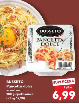 Pancetta dolce w kostkach Busseto promocja w Kaufland