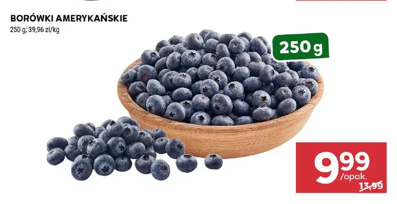 Borówki amerykańskie promocja w Stokrotka