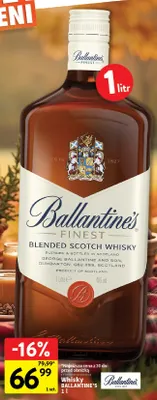 Whisky Ballantine's promocja w Intermarche