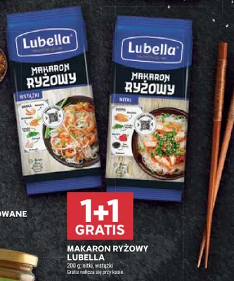 Makaron ryżowy nitki Lubella promocja w Stokrotka