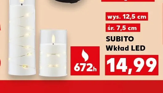 Wkład LED Subito promocja w Kaufland