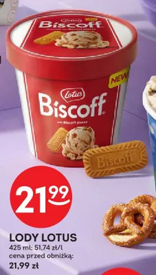 Lody Lotus Biscoff promocja w Żabka
