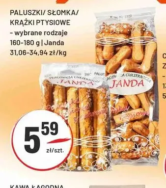 Słomka ptysiowa Janda promocja w Sedal