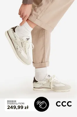 Sneakersy Reebok Fiori promocja w CCC