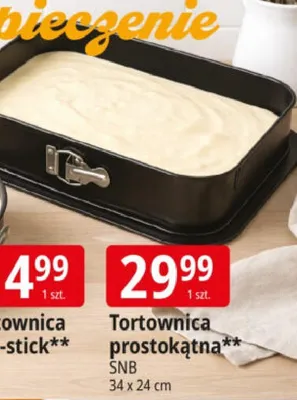Tortownica prostokątna promocja w Leclerc
