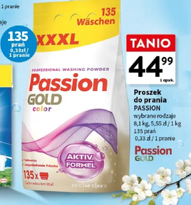 Proszek do prania kolor Prodax promocja w Intermarche