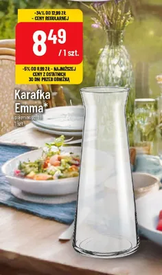 Karafka Emma promocja w POLOmarket